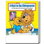CS0415B A Visit To The Chiropractor Coloring and Activity Book Blank No Imprint